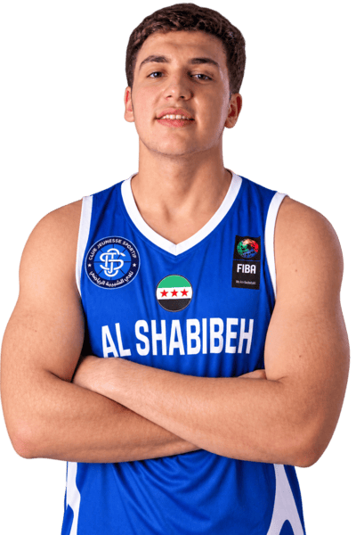 صورة اللاعب طوني حداد، أحد لاعبي نادي الشبيبة.