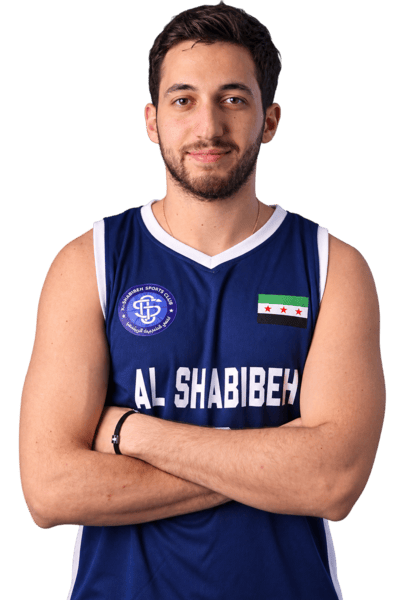 صورة اللاعب جورج صباغ، أحد لاعبي نادي الشبيبة.