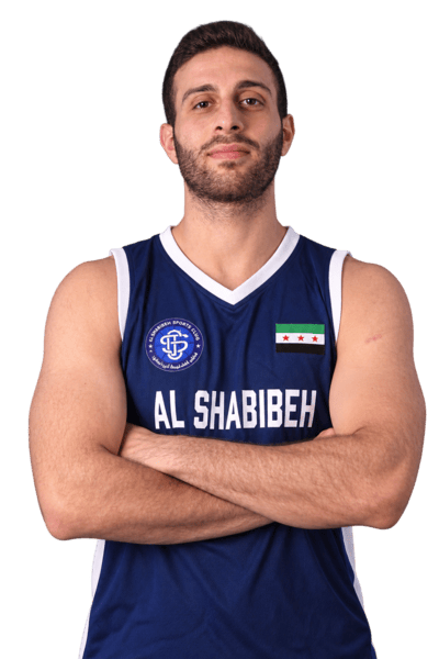 صورة اللاعب جورج دولماية، أحد لاعبي نادي الشبيبة.